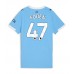 Maillot de foot Manchester City Phil Foden #47 Domicile vêtements Femmes 2025-26 Manches Courtes